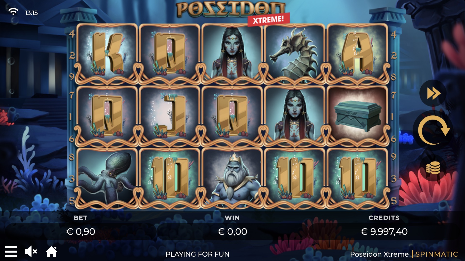   Poseidon Xtreme!  Spinmatic  1xBet casino